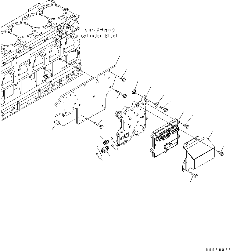 Controller Assembly 600-461-2200 KOMATSU