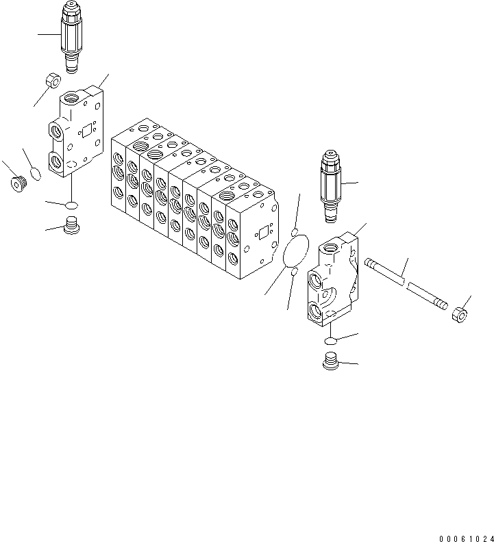 PLUG,PF1/4 NA355416618801 KOMATSU