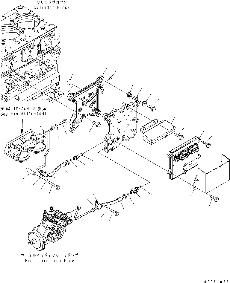 HOSE,RETURN 6261-71-6480 KOMATSU