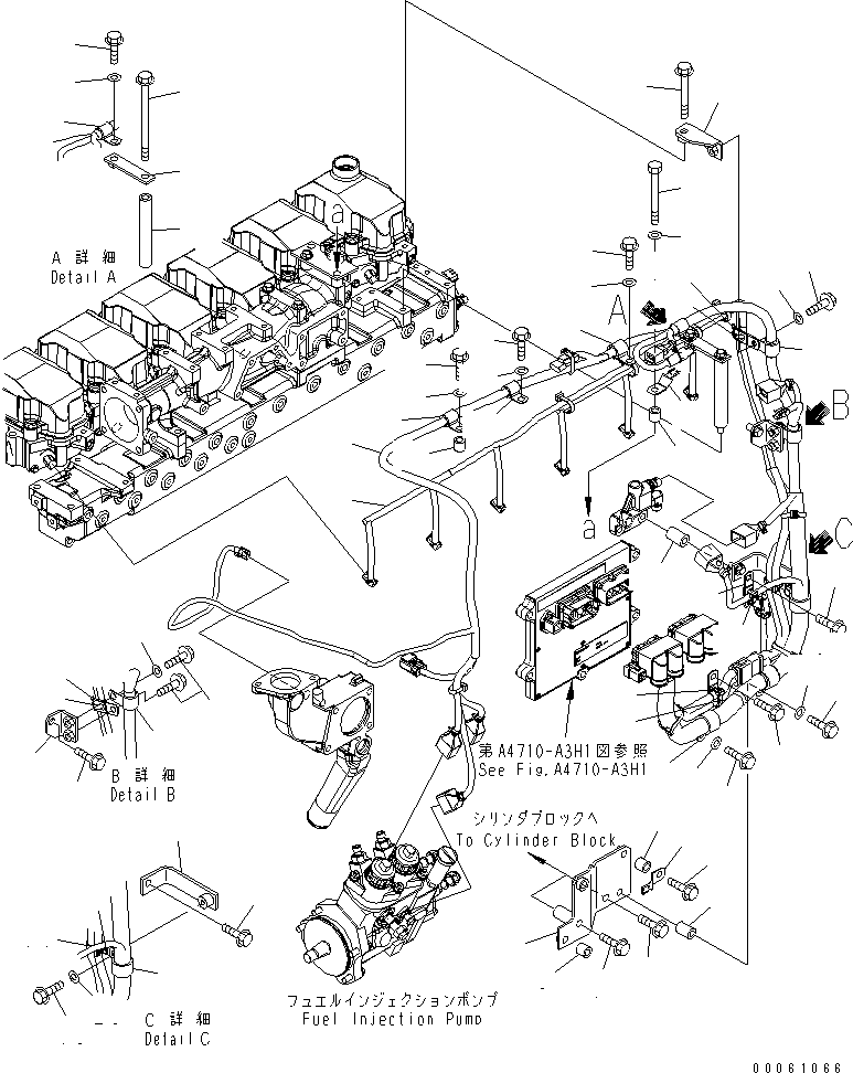 Жгут проводов 6251-81-9930 KOMATSU