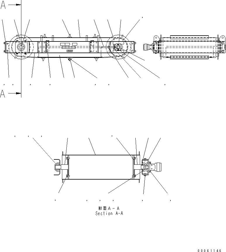 Корпус MFK0000002 KOMATSU