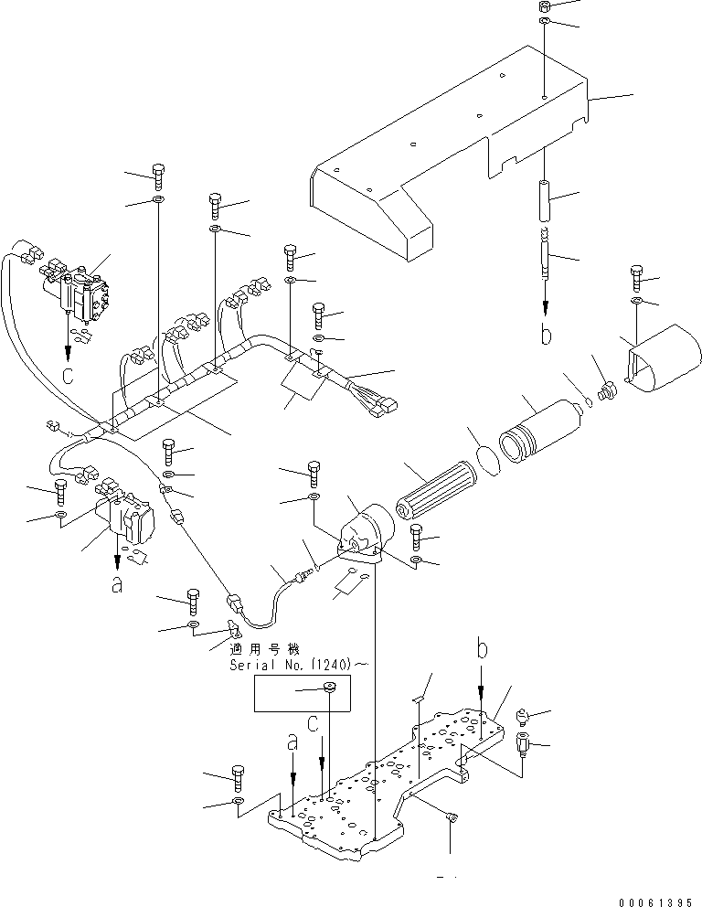 ECMV ASS'Y 561-15-55400 KOMATSU