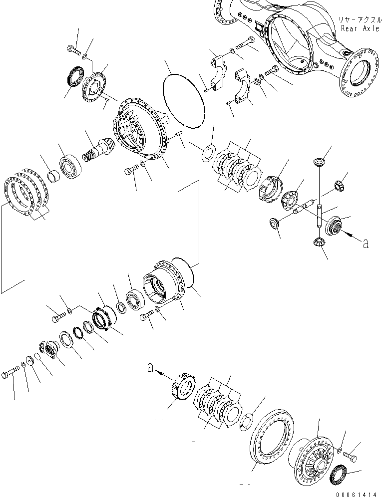 Дифференциал в сборе 426-23-31052 KOMATSU