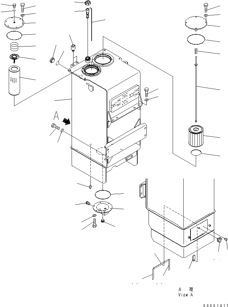 Резиновый элемент 426-S95-4160 KOMATSU
