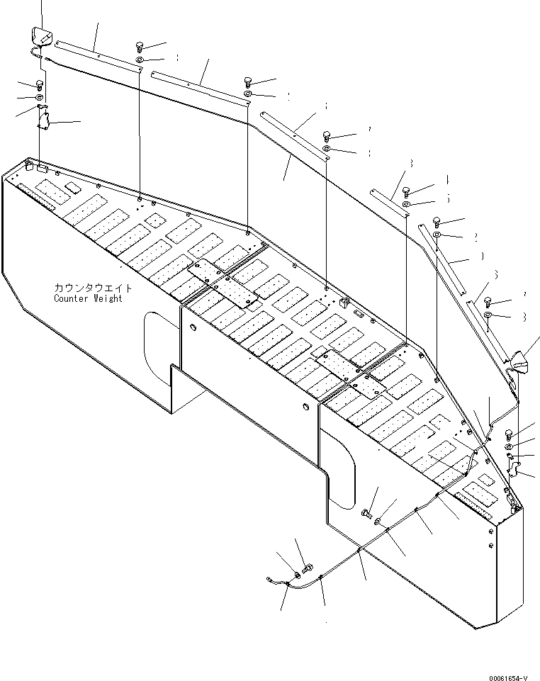 Пластина 21T-06-31670 KOMATSU