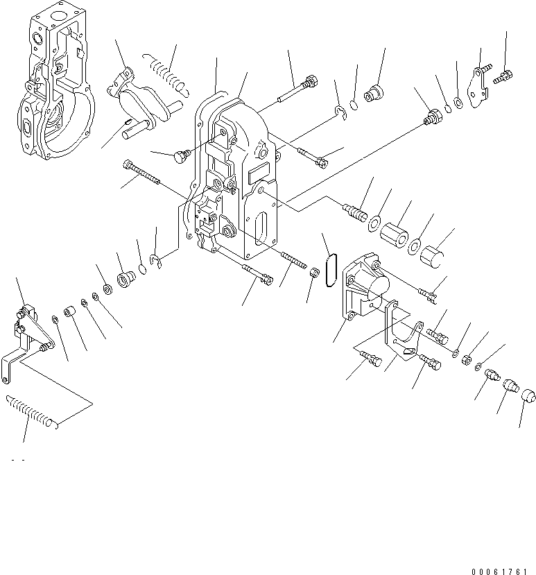Регулятор в сборе (DK105404-5700) KOMATSU