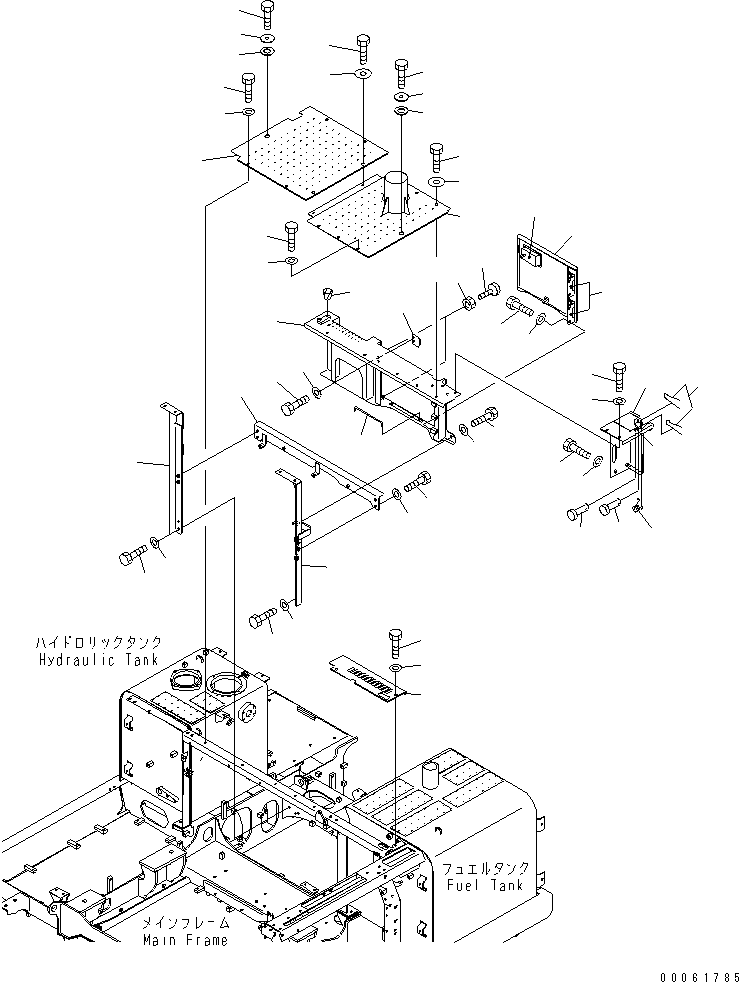Петля (сварная) 8234-54-3240 KOMATSU