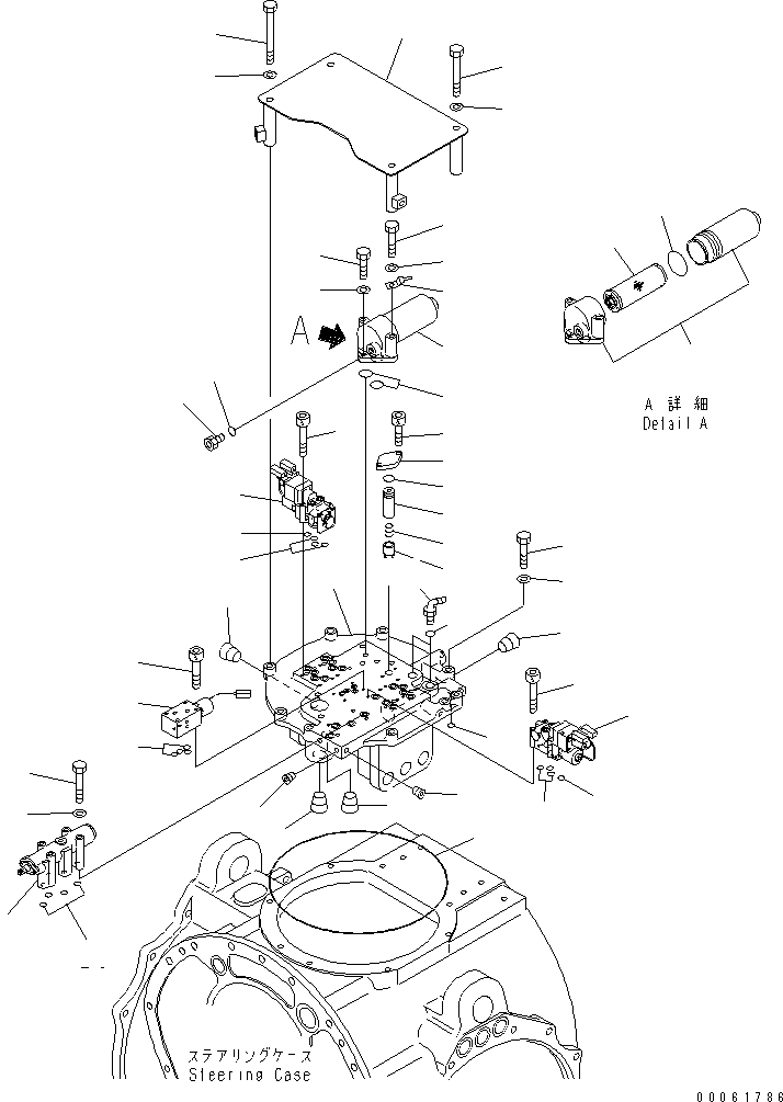 Клапан в сборе (\2\195-22-72001) KOMATSU