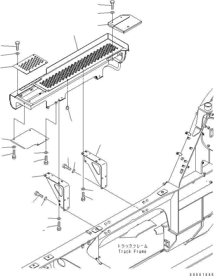 Пластина 8234-54-1541 KOMATSU
