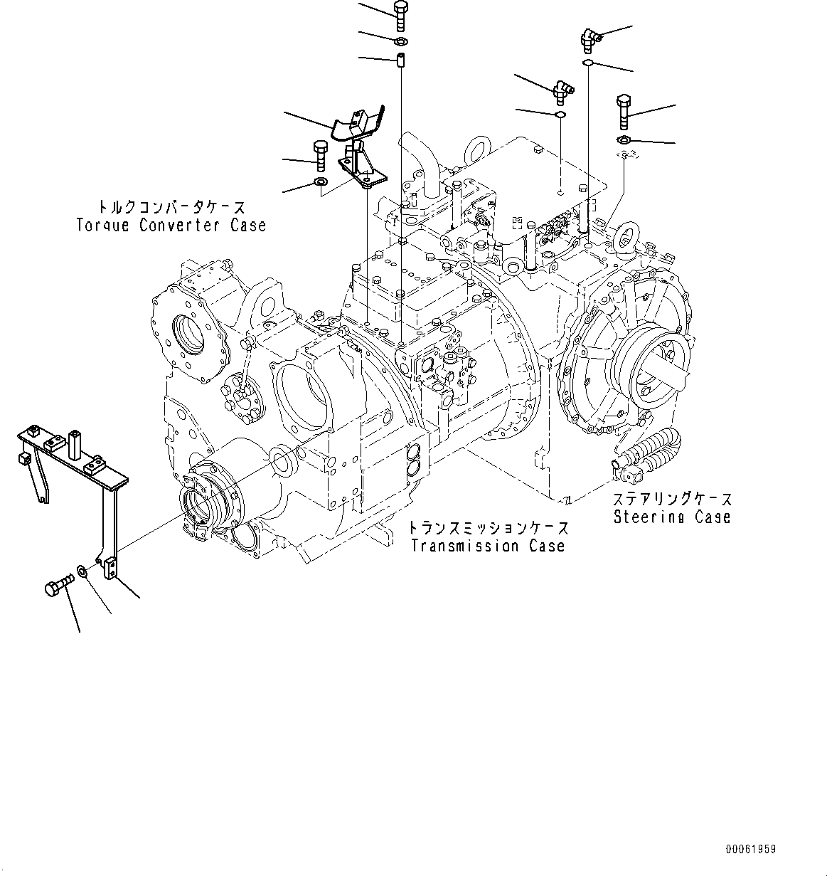 POWER TRAIN ASS'Y (17M-22-50100) KOMATSU