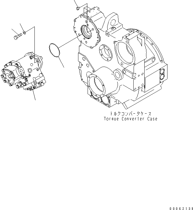 Насос в сборе (708-1L-00390) KOMATSU