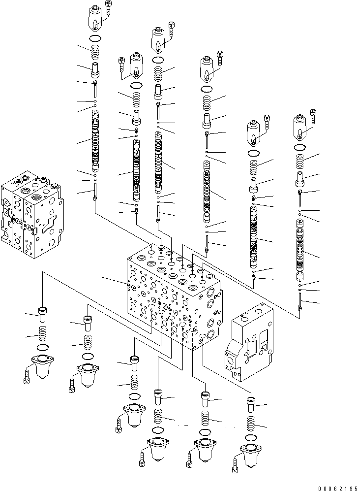 Клапанный блок 723-46-11420 KOMATSU