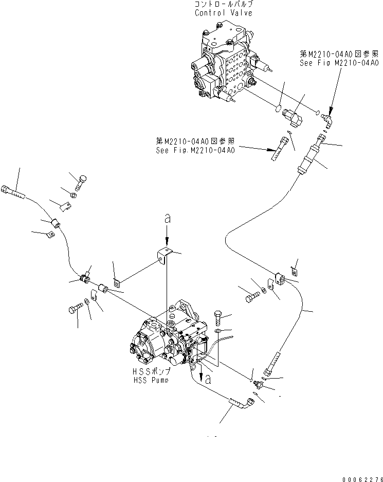 Шланг в сборе 14X-62-34160 KOMATSU