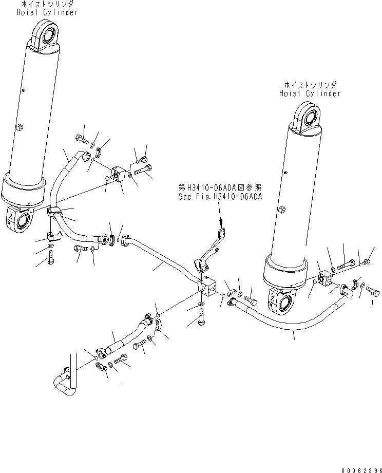 Шланг 07088-41222 KOMATSU