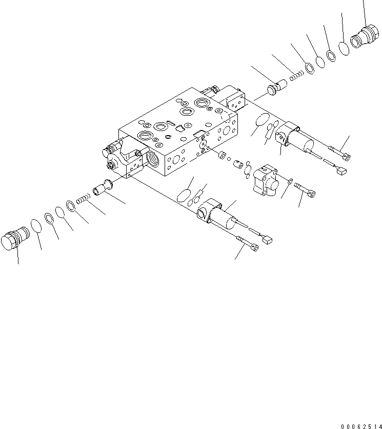Болт 01252-30845 KOMATSU