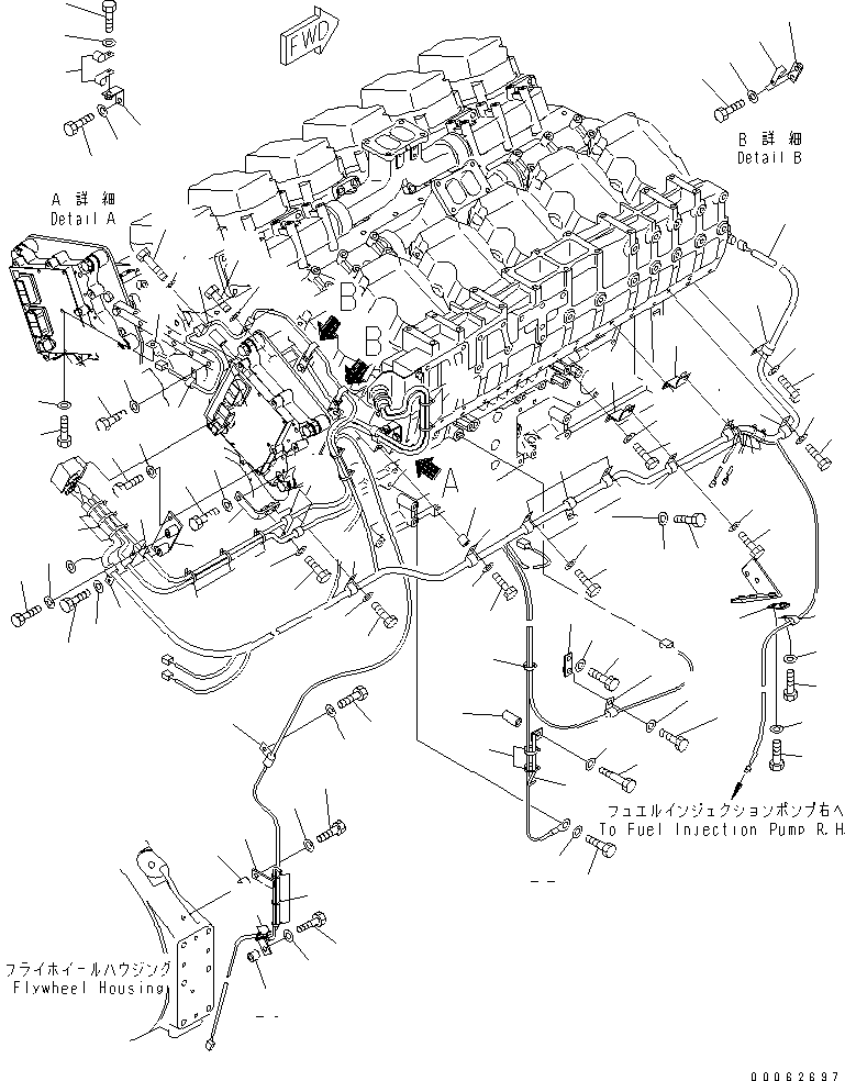 Жгут проводов 6219-81-8420 KOMATSU