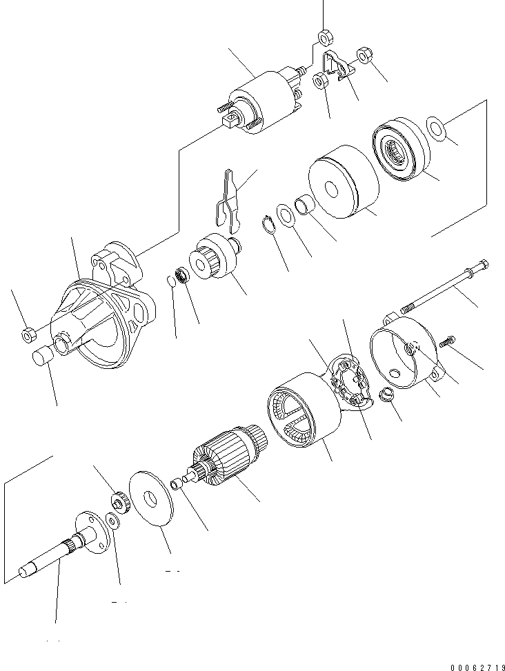 Гайка YMX0280210331 KOMATSU
