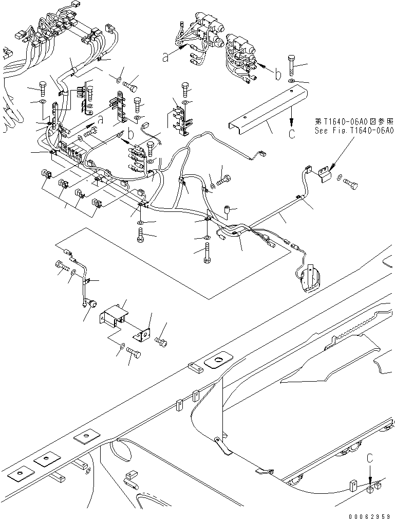 Жгут проводов 8234-06-1532 KOMATSU