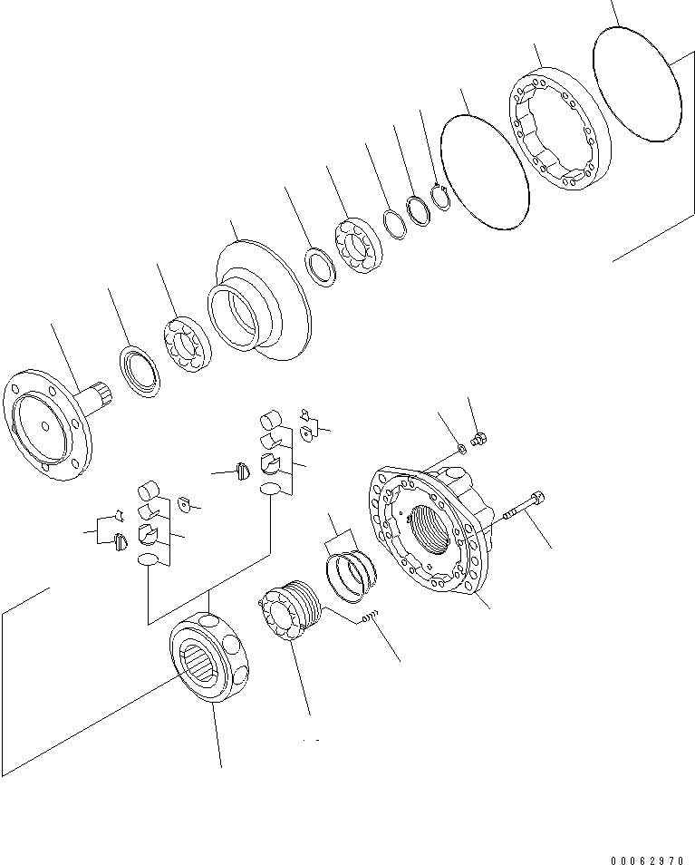 Блок цилиндров PM009046202D KOMATSU