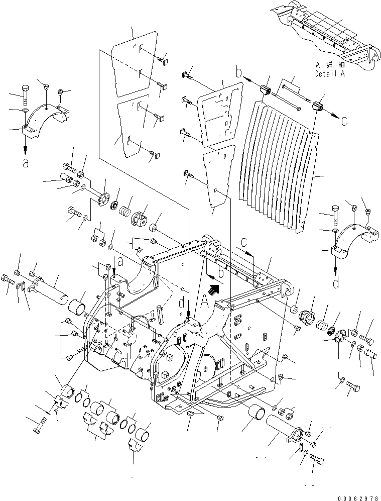 PLATE, FIXED 8234-70-7151 KOMATSU