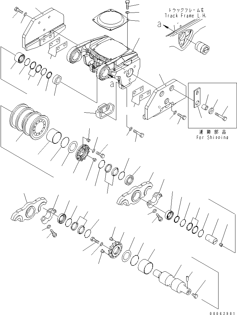 Пластина 195-30-69860 KOMATSU