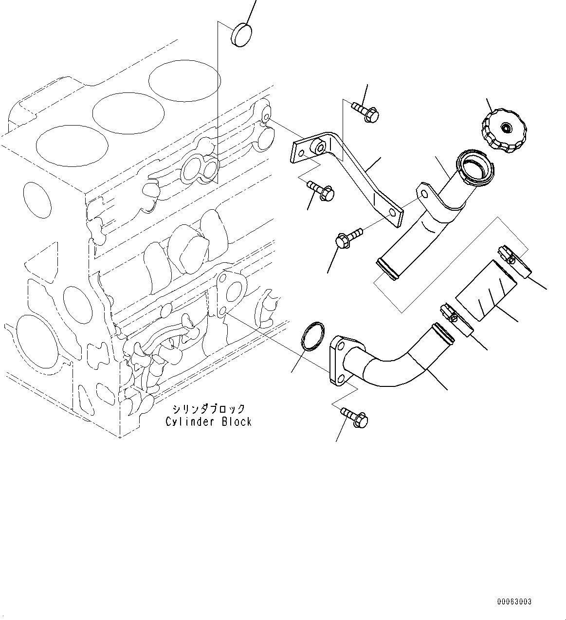Заполнитель 6754-21-7440 KOMATSU