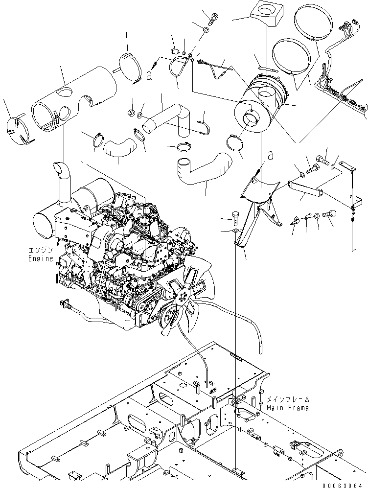 Шланг 08671-60100 KOMATSU