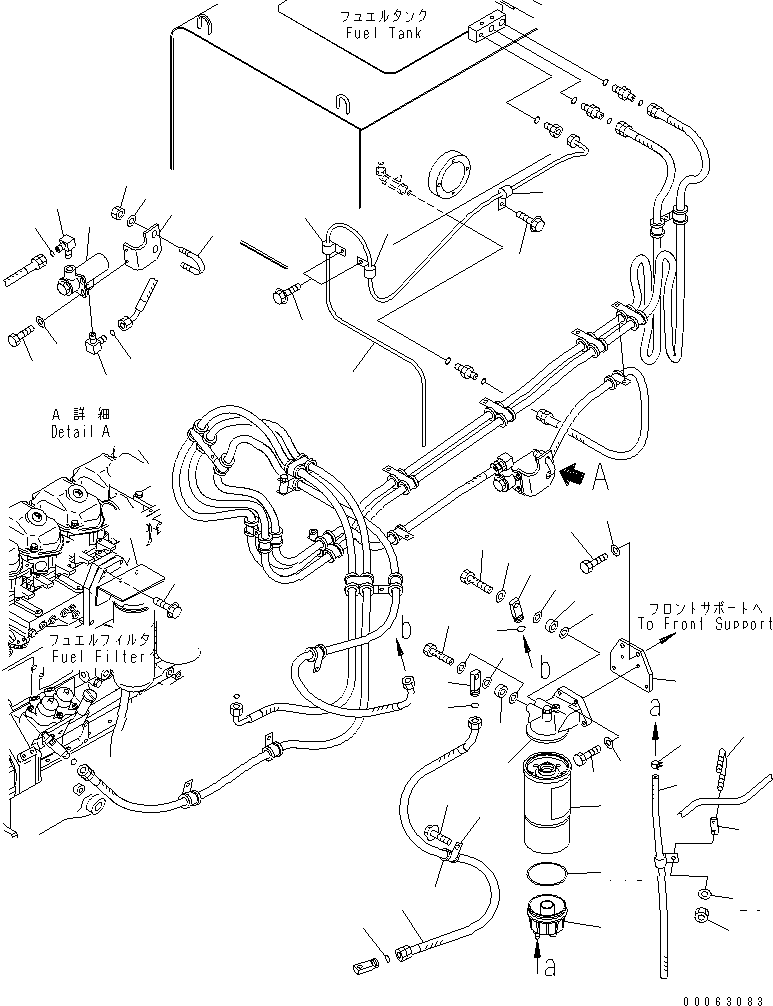Шланг 02764-00508 KOMATSU