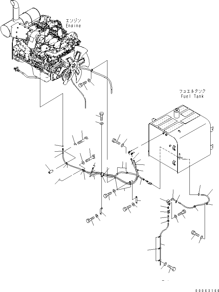 Шланг 07288-01011 KOMATSU