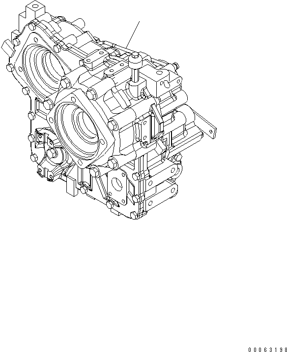 Transfer Assembly 418-17-31004 KOMATSU