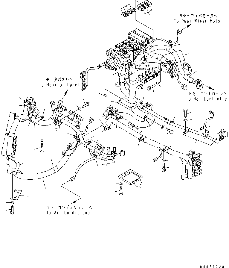 Жгут проводов 418-06-42110 KOMATSU
