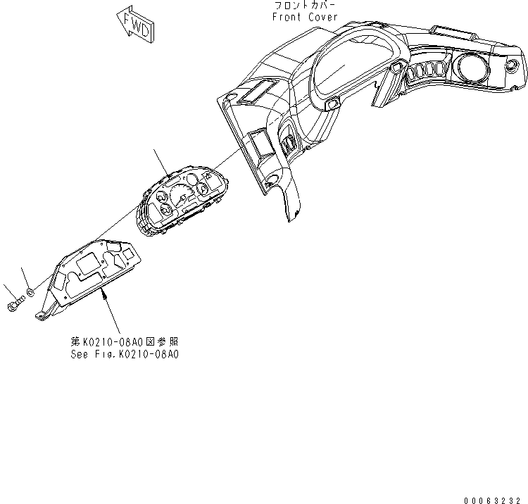 Монитор 7823-31-1202 KOMATSU