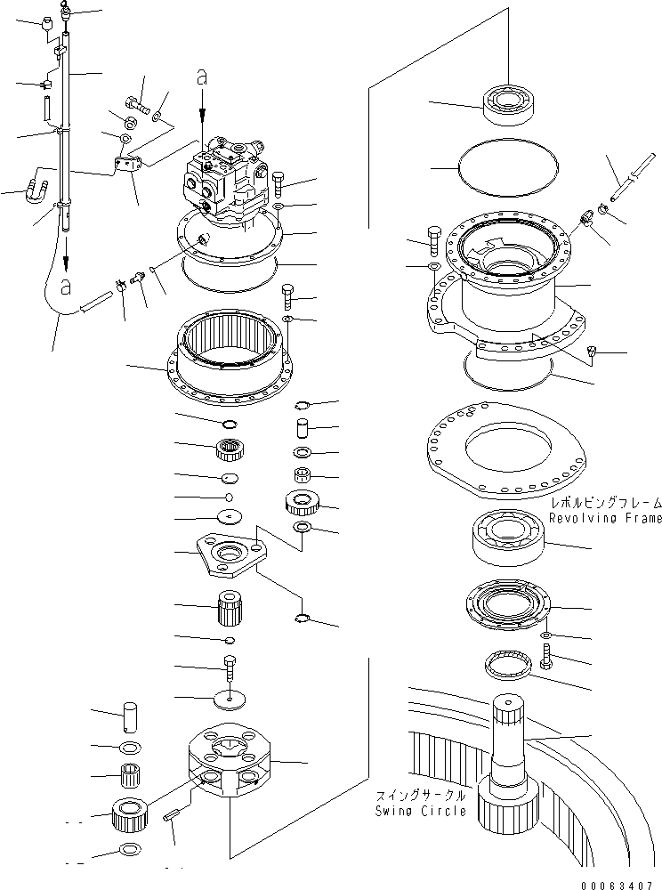 Шланг 07287-01012 KOMATSU