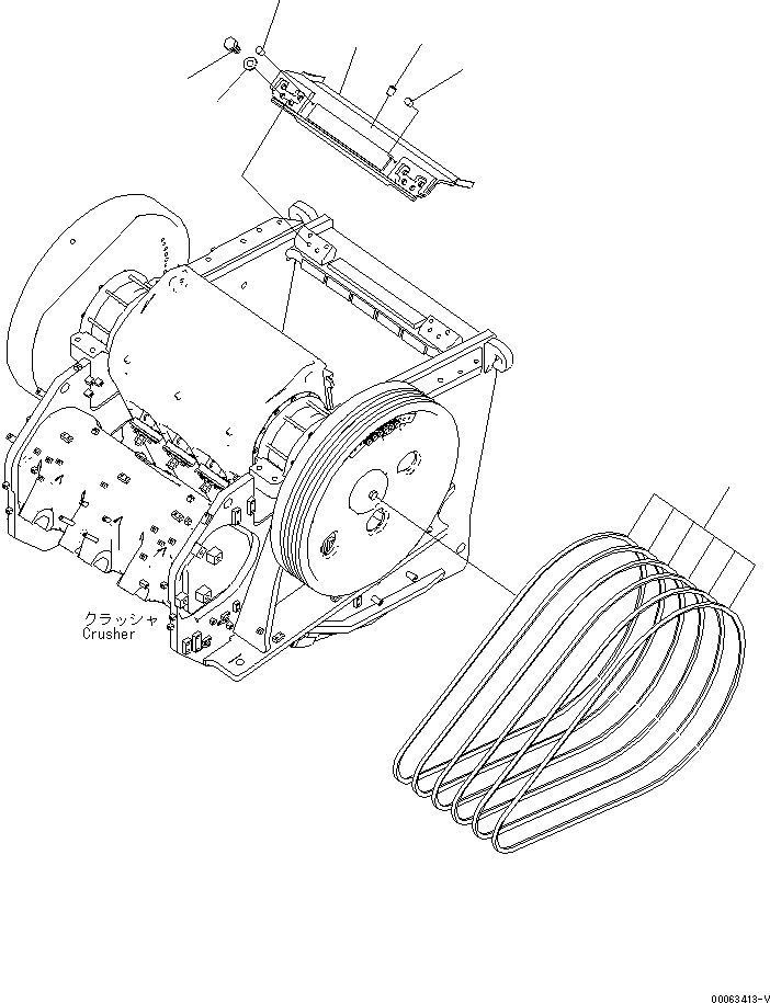 Ограждение 8234-70-1561 KOMATSU