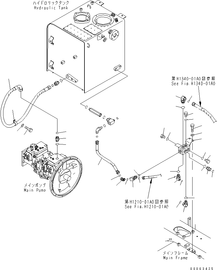 Шланг 8234-62-2290 KOMATSU
