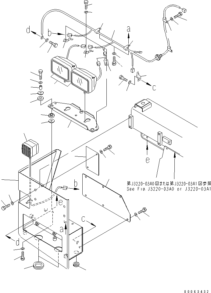 Жгут проводов 566-06-84151 KOMATSU