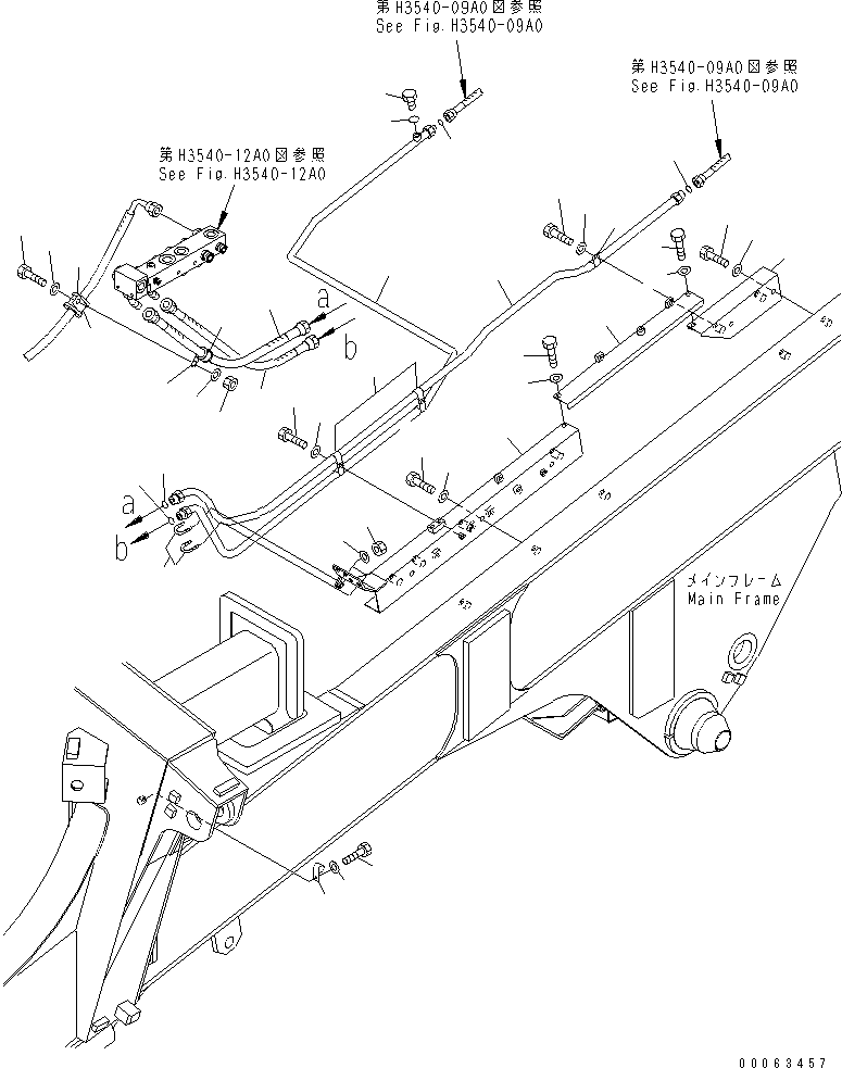 Шланг с торцевым уплотнением 02765-00505 KOMATSU