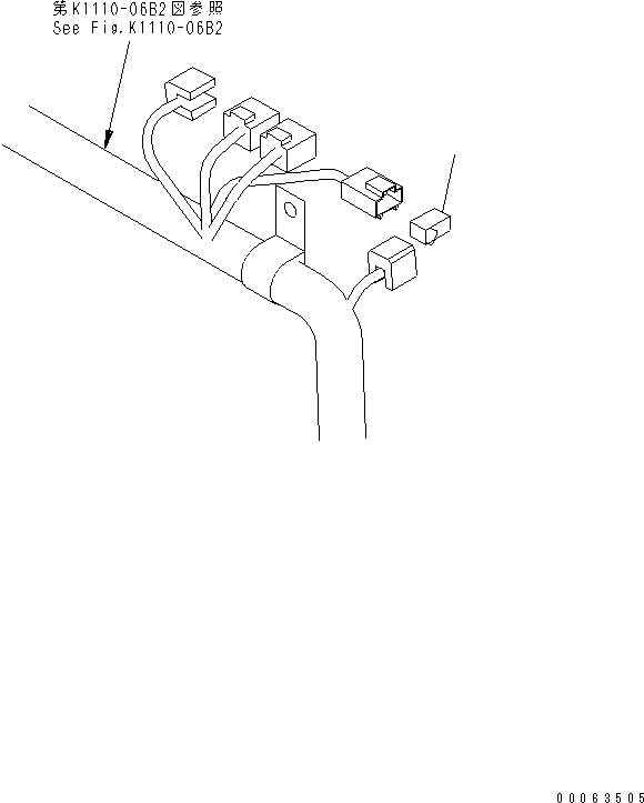 Выключатель 21N-06-41440 KOMATSU