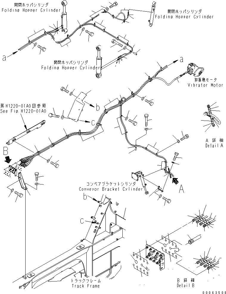 Шланг 02765-00282 KOMATSU