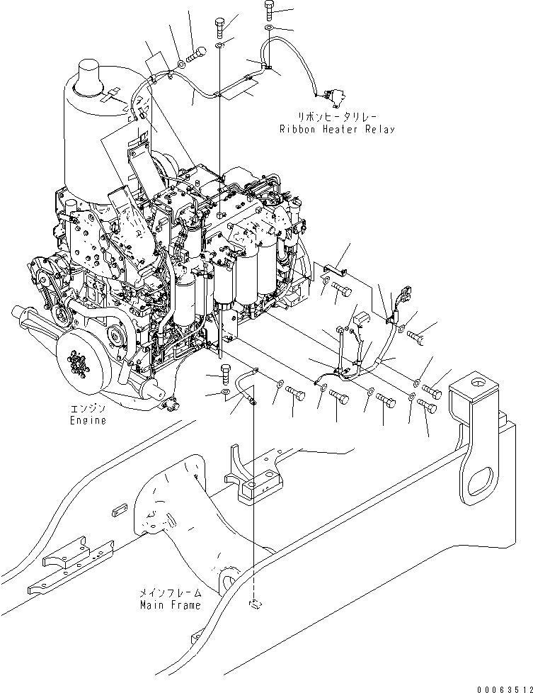 Жгут проводов 17A-06-43190 KOMATSU