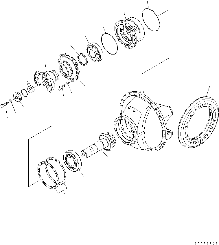 Подшипник 561-22-71810 KOMATSU