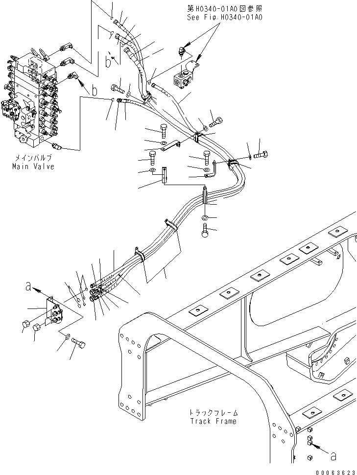 Шланг 02753-00437 KOMATSU