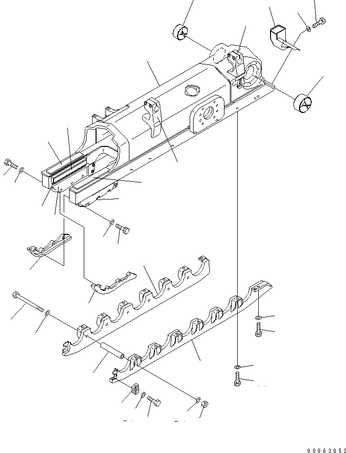 Support, Welded 17A-30-48161 KOMATSU