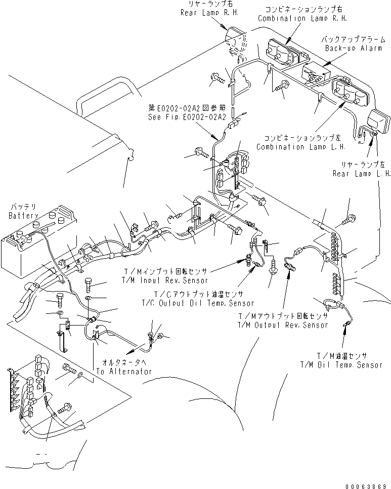 Жгут проводов 23B-06-41443 KOMATSU