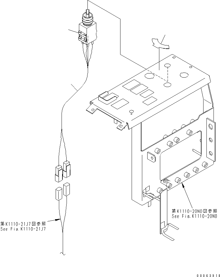 Жгут проводов 23B-06-41320 KOMATSU