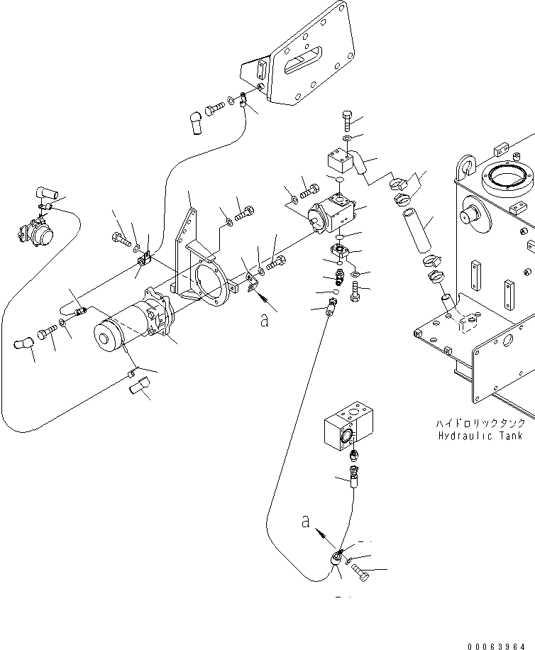 Фланец 561-40-85141 KOMATSU