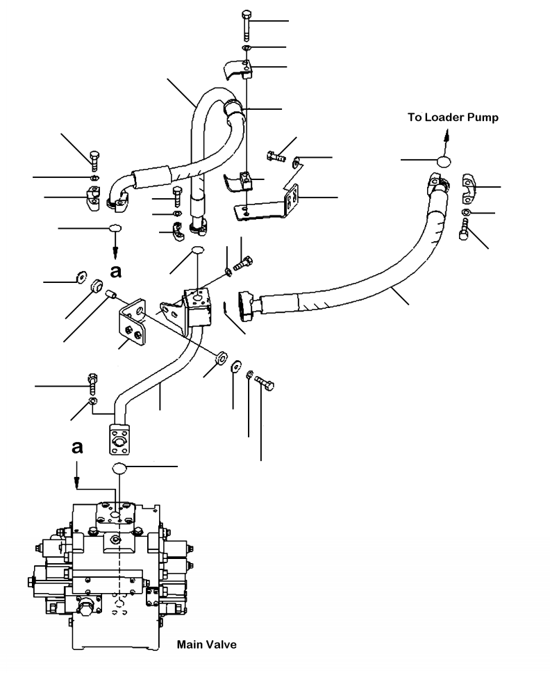 Трубка 425-877-3241 KOMATSU