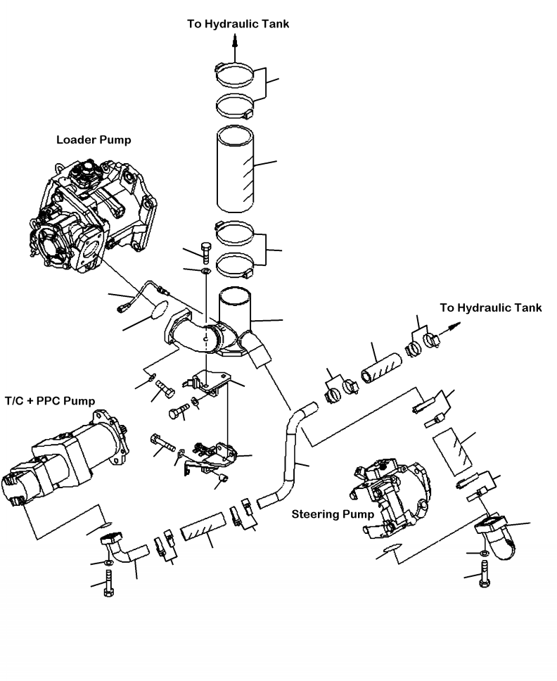 Трубка 425-S05-3920 KOMATSU