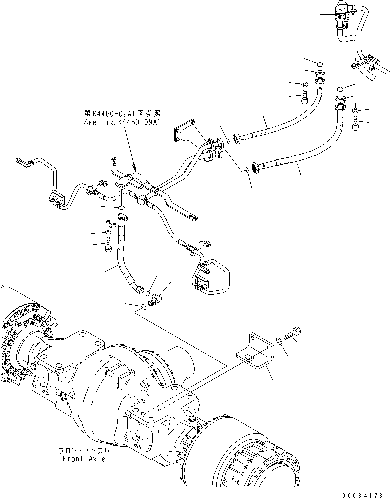 Шланг 07125-01010 KOMATSU