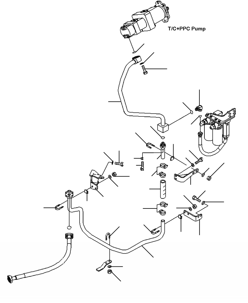 Шланг 07260-23218 KOMATSU
